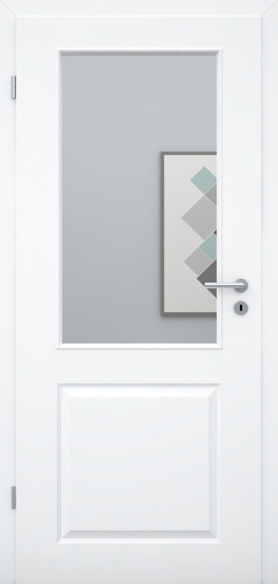 Oslo 2G LA Weißlack RAL 9003 Stiltür - Meine Tür