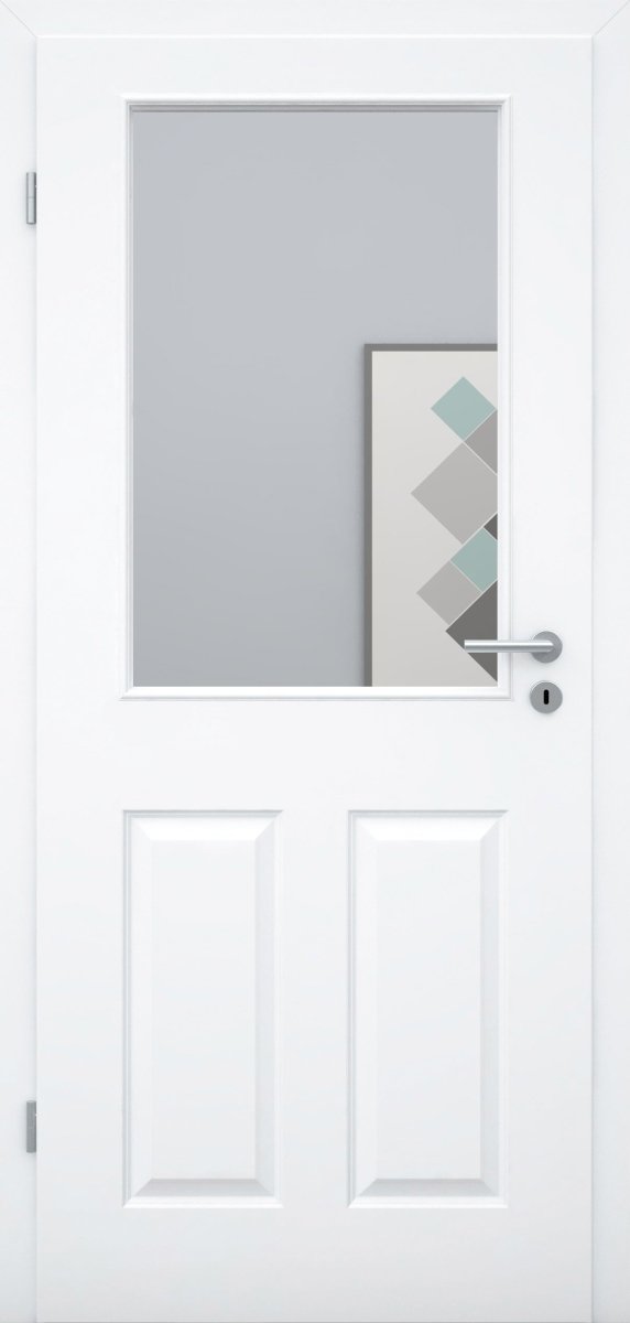 Oslo 4G LA Weißlack RAL 9003 Stiltür - Meine Tür