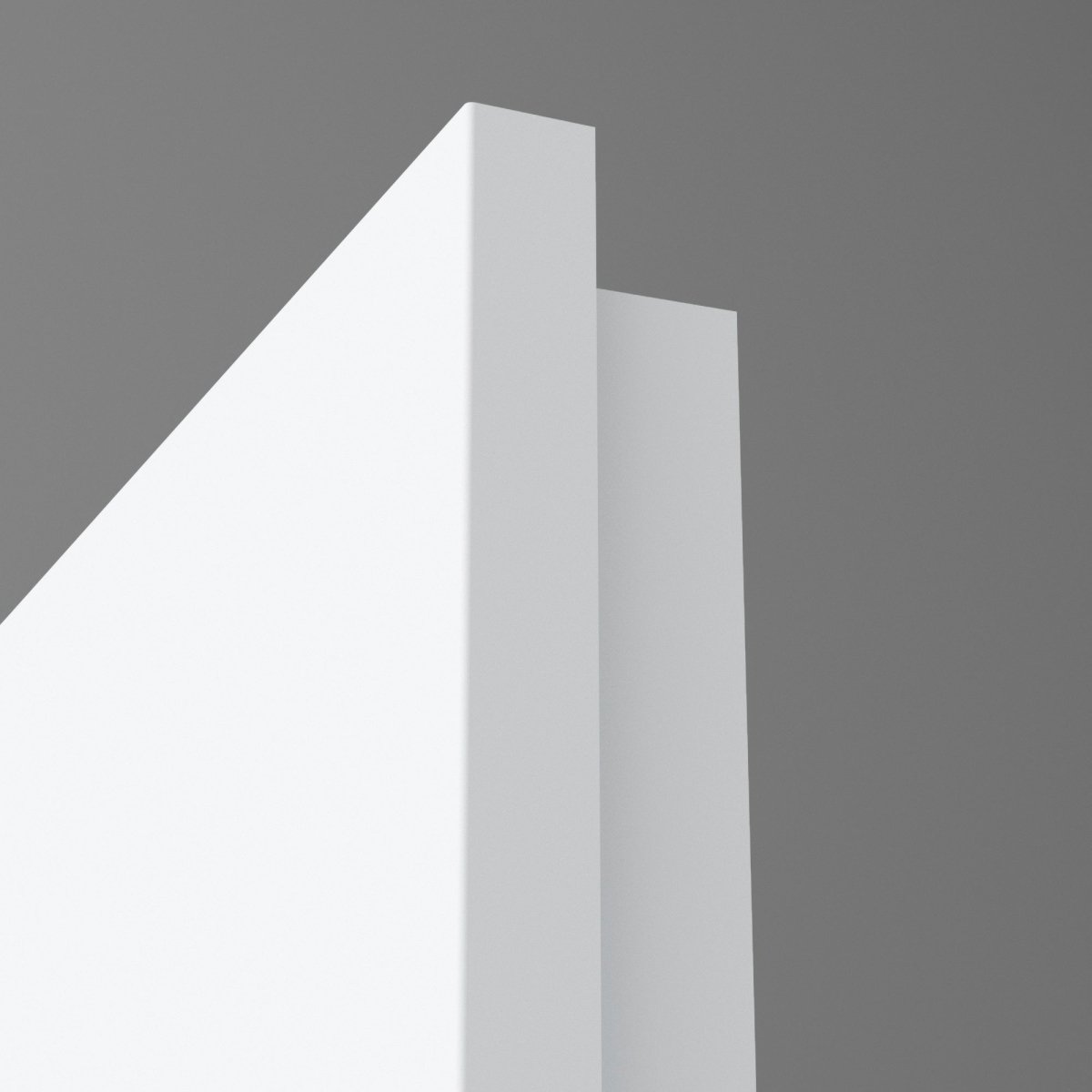 Sanela 1G Weißlack RAL 9003 Füllungsdesigntür - Meine Tür