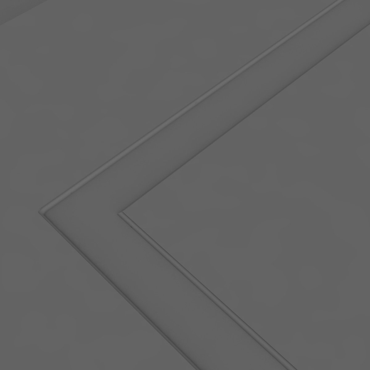 Tür mit Zarge Bern 3F Grau RAL 7037 - Meine Tür