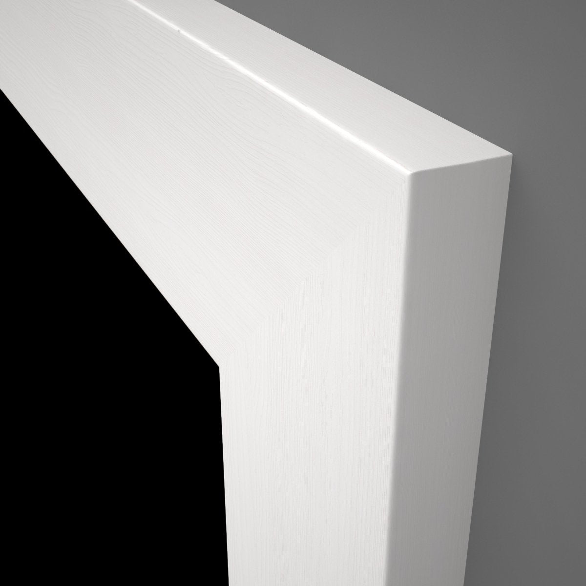 Tür mit Zarge CPL Brillantweiß Queroptik - Meine Tür