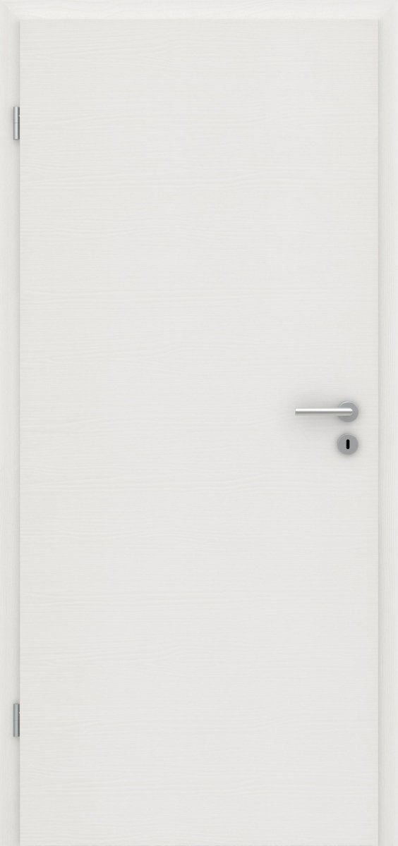 Tür mit Zarge CPL Brillantweiß Queroptik - Meine Tür