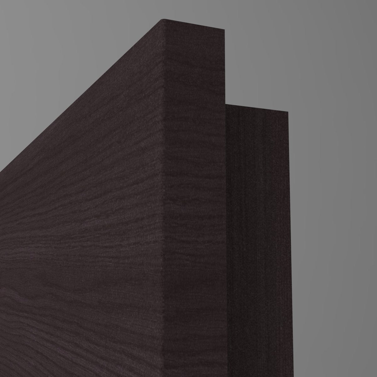 Tür mit Zarge CPL Eiche Graphitgrau Queroptik - Meine Tür