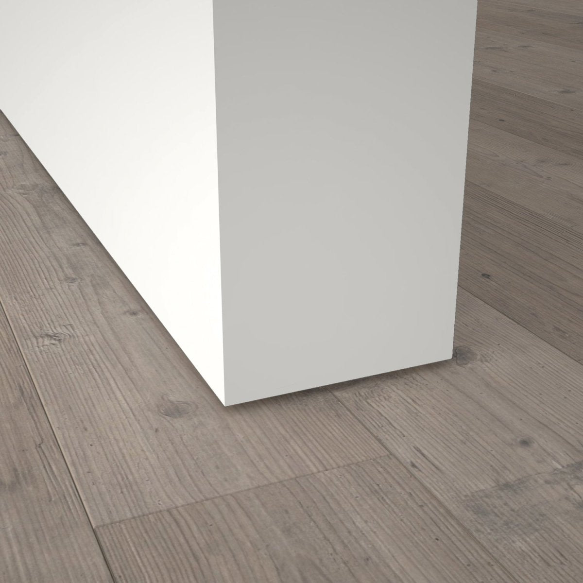 Tür mit Zarge CPL Weißlack RAL 9003 Stumpfeinschlagend - Meine Tür