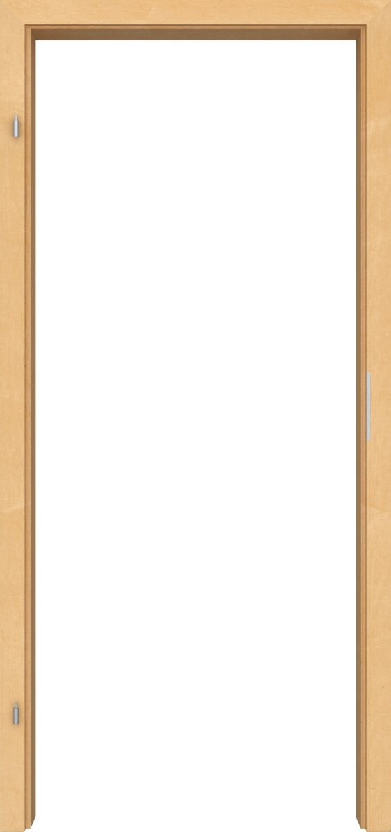 Tür mit Zarge Echtholz Ahorn lackiert - Meine Tür