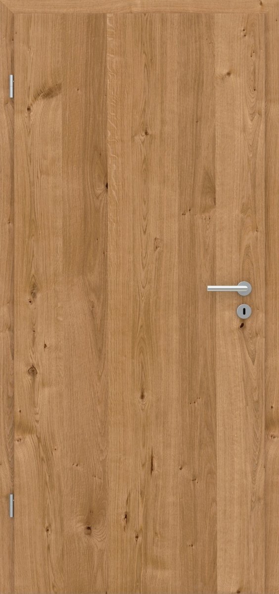 Tür mit Zarge Echtholz Asteiche lackiert - Meine Tür