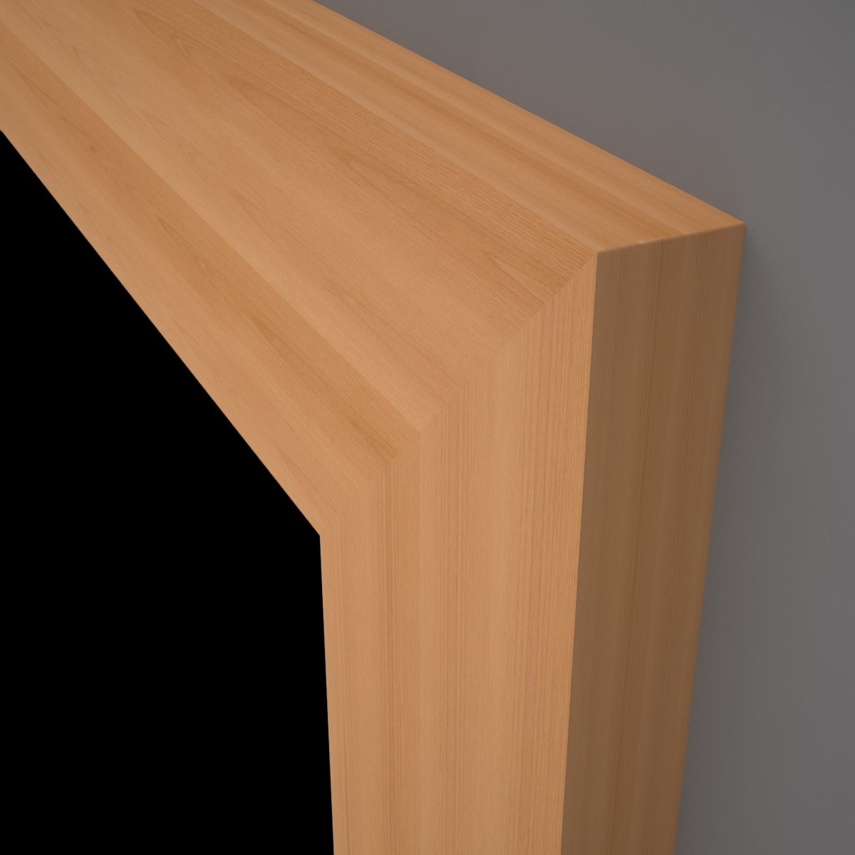 Tür mit Zarge Echtholz Buche lackiert - Meine Tür