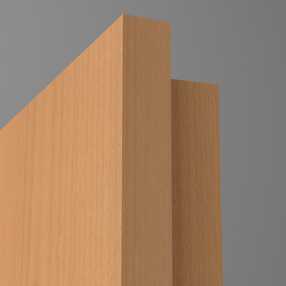 Tür mit Zarge Echtholz Buche lackiert - Meine Tür