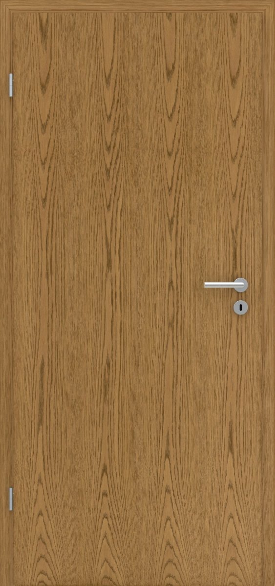Tür mit Zarge Echtholz Eiche Rustikal P43 - Meine Tür