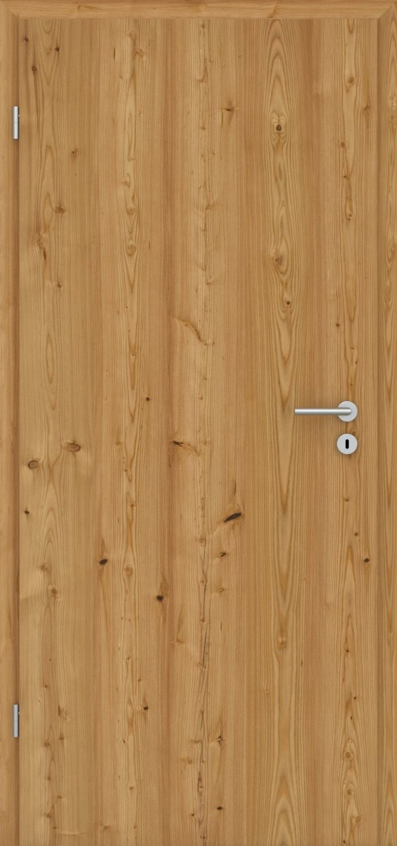 Tür mit Zarge Echtholz Lärche Crack hell - Meine Tür