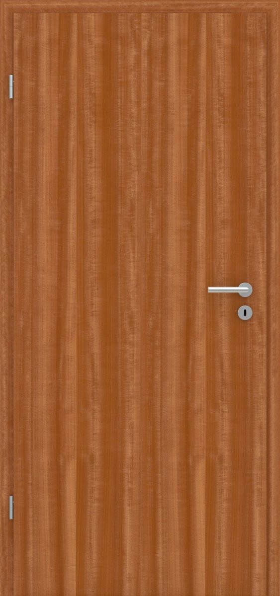 Tür mit Zarge Echtholz Macore lackiert - Meine Tür