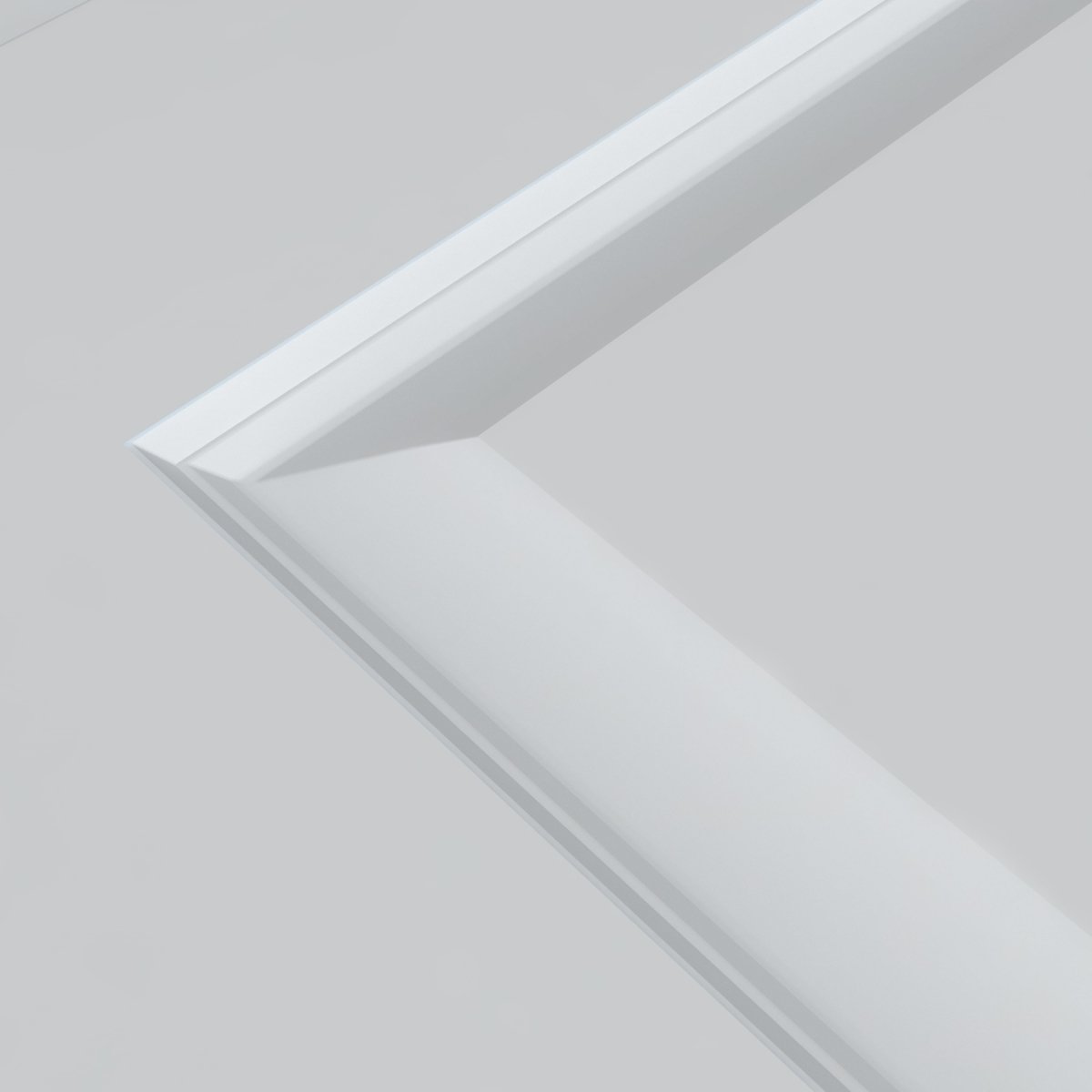 Tür mit Zarge Oslo 4GAD Premium Weißlack RAL 9003 Stiltür - Meine Tür