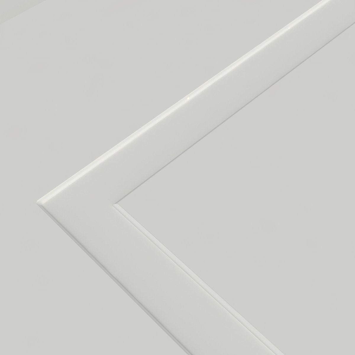 Tür mit Zarge Sanela 2G Weißlack RAL 9003 Füllungsdesigntür - Meine Tür