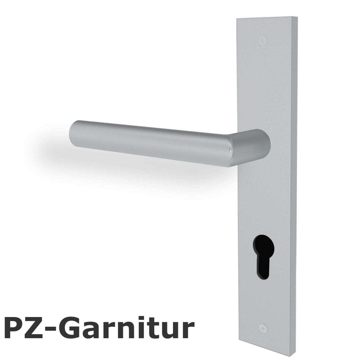 Türgriff Edelstahl matt poliert Swing Langschild eckig - Meine Tür