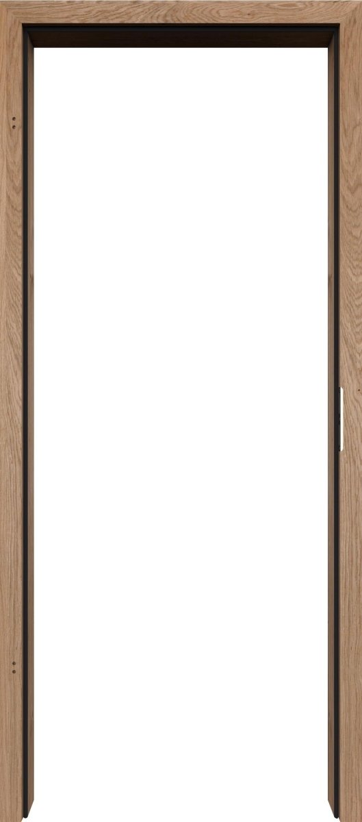 WE-Türzarge Echtholz Asteiche matt lackiert mit eckiger Kante EE - Lebo - Meine Tür