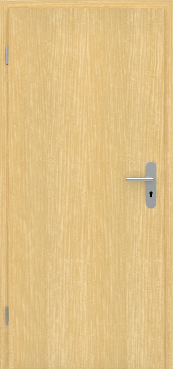 Wohnungseingangstür Echtholz Limba lackiert - Meine Tür