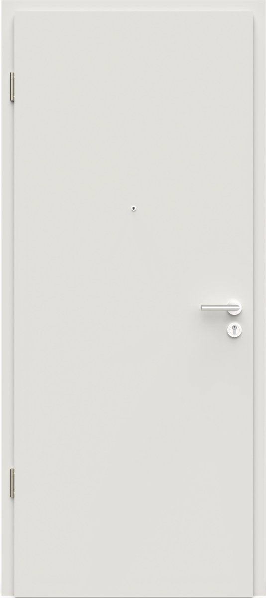 Wohnungseingangstür mit Zarge CPL Weißlack RAL 9010 - Lebo - Meine Tür