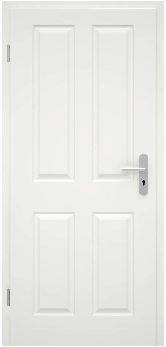 Wohnungseingangstür mit Zarge Hennes 4G Weißlack RAL 9010 - Meine Tür