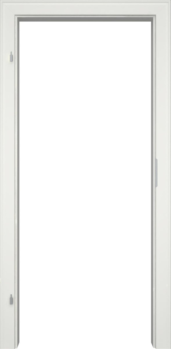 Zarge CPL Weißlack RAL 9010 mit profilierter 90 mm Bekleidung D1 - Meine Tür