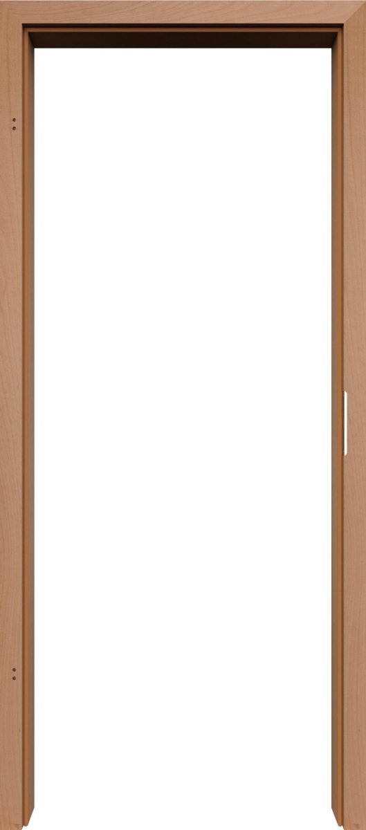 Zarge Echtholz Buche matt lackiert mit eckiger Kante EE - Lebo - Meine Tür