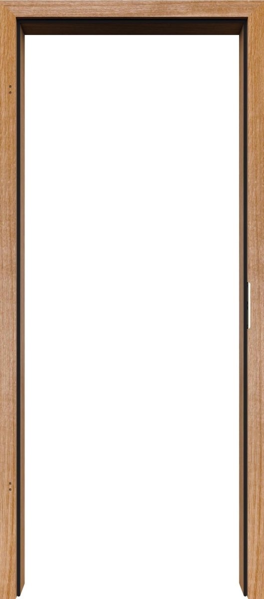Zarge Echtholz Europ. Eiche matt lackiert mit eckiger Kante EE - Lebo - Meine Tür