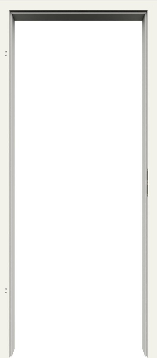 Zarge Weißlack RAL 9010 Lebolit CPL Rundkante RR - Lebo - Meine Tür