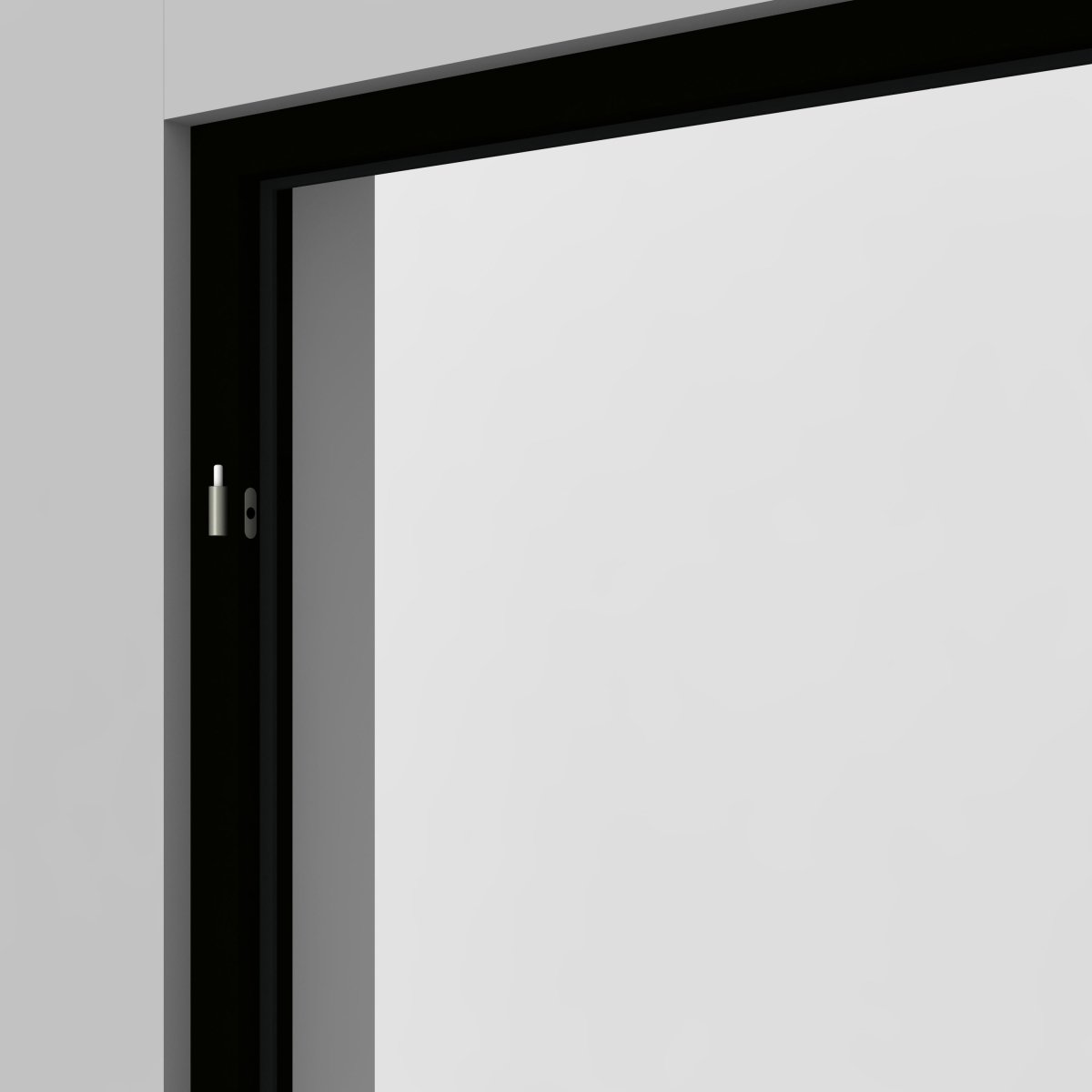 Blockrahmen CPL Nanoline Mattschwarz RAL 9005 - Meine Tür