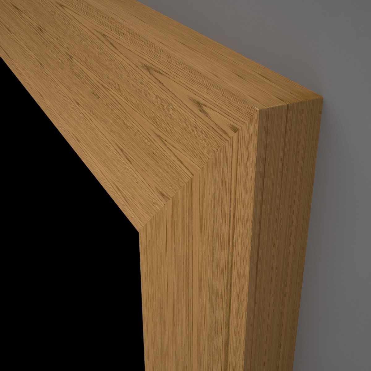 Doppelflügeltür Echtholz Eiche Rustikal P43 gebeizt LA 02 - Meine Tür