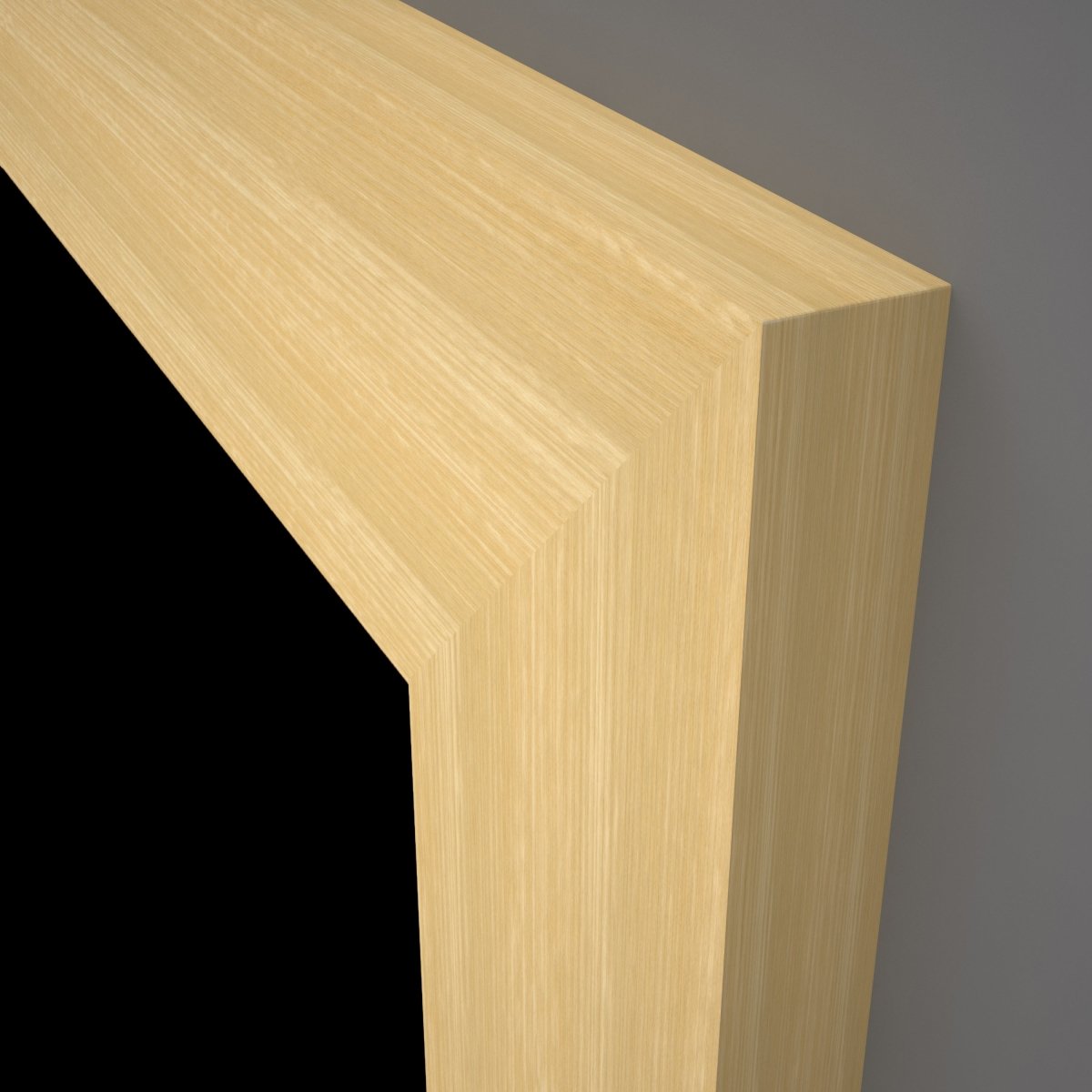 Doppelflügeltür Echtholz Limba lackiert LA 02 - Meine Tür