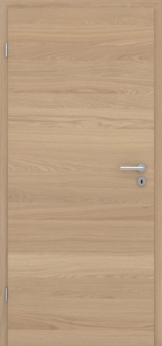 Echtholz Plankeneiche Cream matt lackiert Queroptik Innentür - Meine Tür