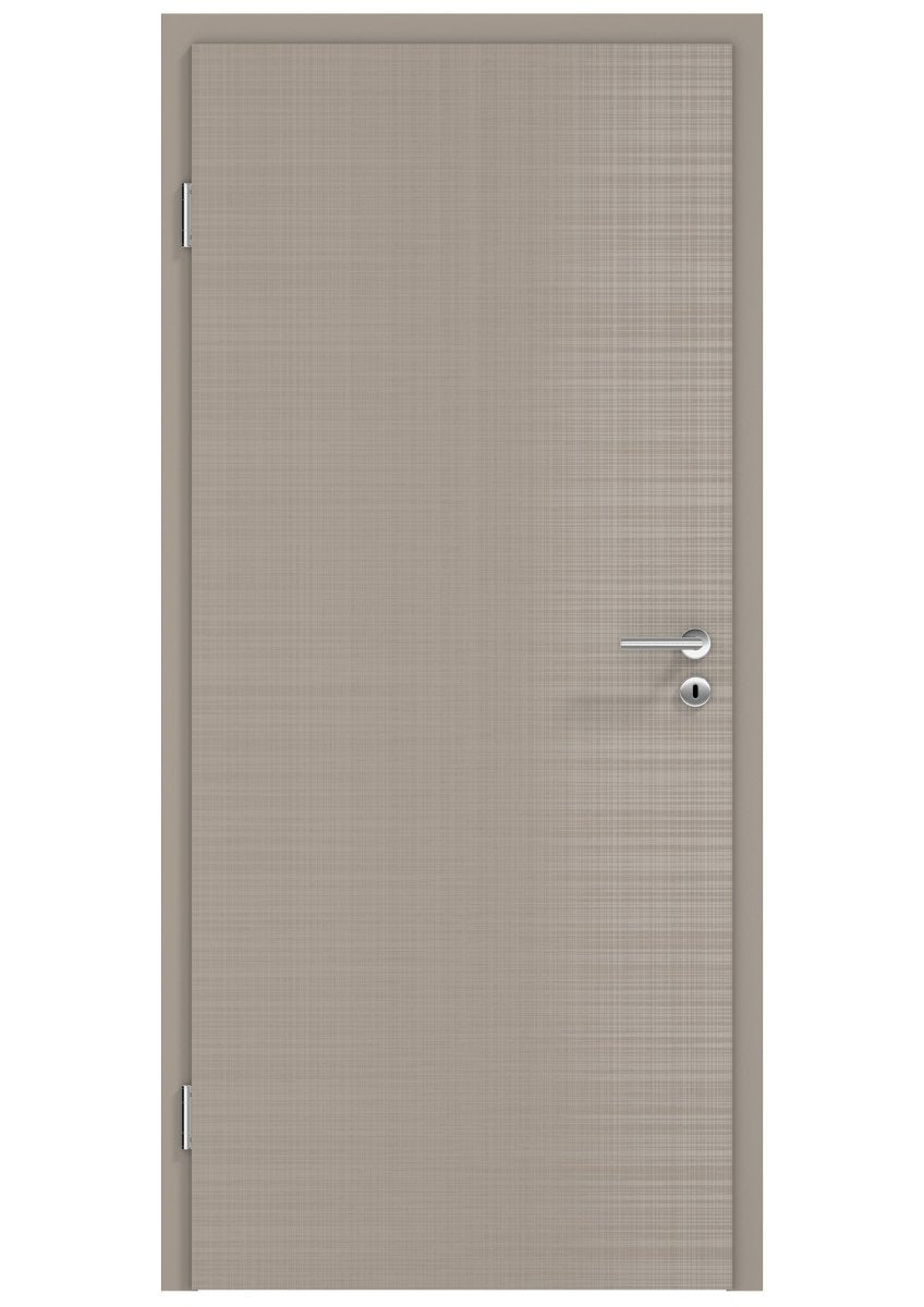LEBO Versio Cotton-Like Taupe Tür mit Zarge und Beschlag - Meine Tür