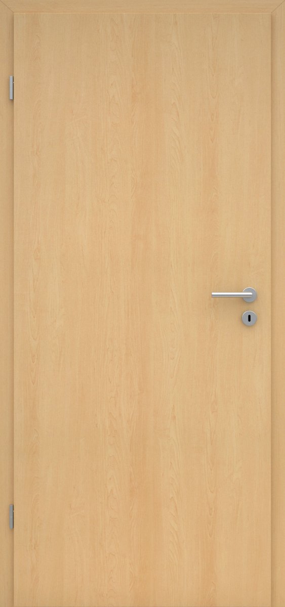 Innentür-Set CPL Ahorn Tür mit Zarge und Beschlag - Meine Tür