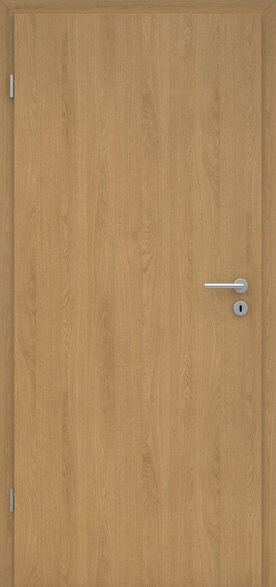 Innentür-Set CPL Eiche Natur Tür mit Zarge und Beschlag - Meine Tür