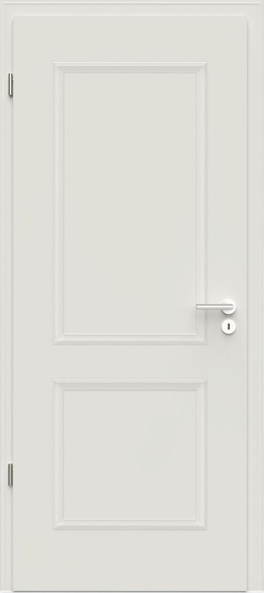 Komplettset Formelle 20 Weißlack RAL 9010 Stiltür mit Zarge und Beschlag - Lebo - Meine Tür