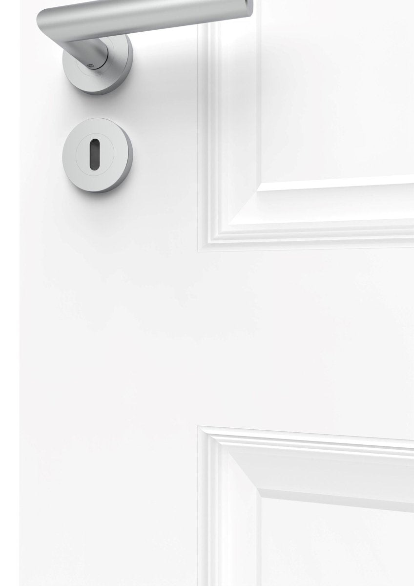 Komplettset Formelle 20 Weißlack RAL 9016 Stiltür mit Zarge und Beschlag - Lebo - Meine Tür