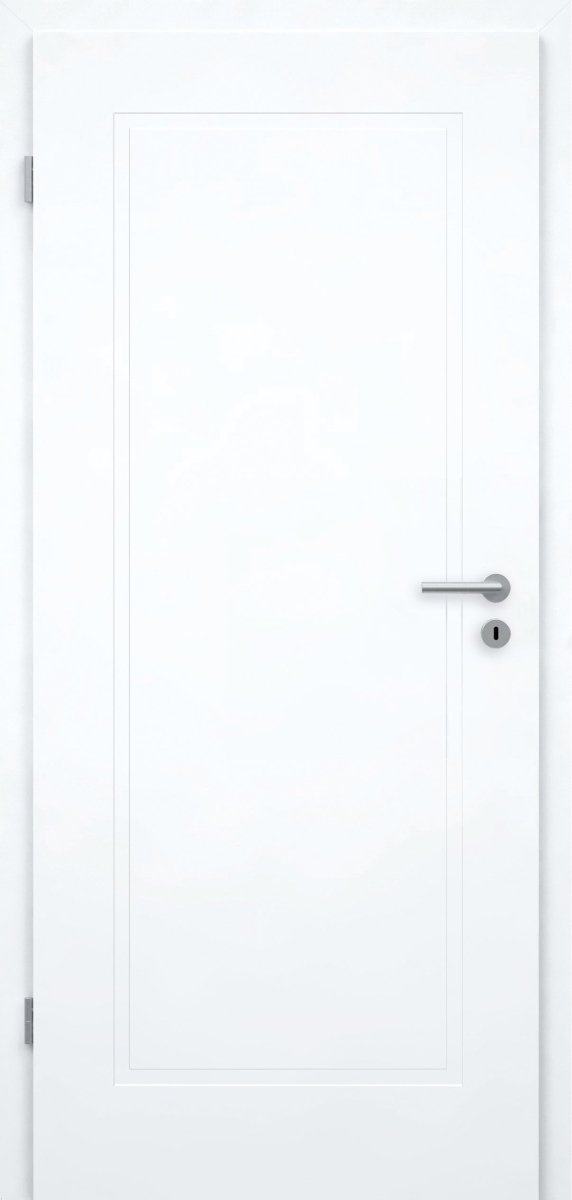 Sanela 1G Weißlack RAL 9003 Füllungsdesigntür - Meine Tür