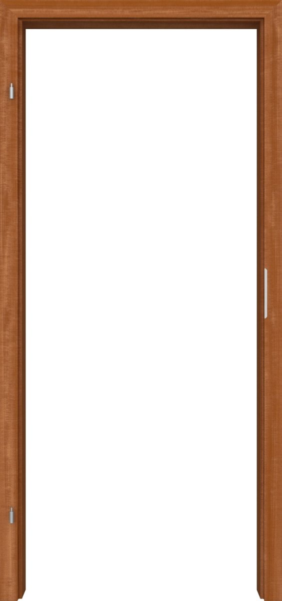 WE-Tür Zarge Echtholz Macore lackiert mit eckiger Kante - Meine Tür