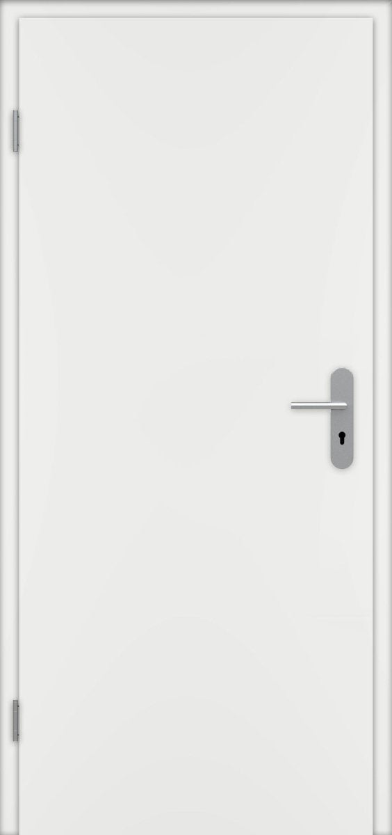 Wohnungseingangstür mit Zarge CePaL Weißlack RAL 9016 - Garant - Meine Tür