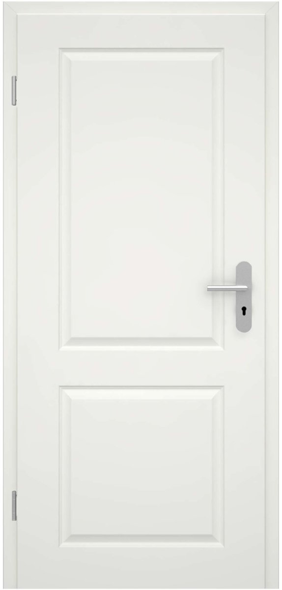 Wohnungseingangstür mit Zarge Hennes 2G Weißlack RAL 9010 - Meine Tür